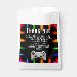 Sacolinha Aniversário do Neon Gaming do Controlador do Jogo