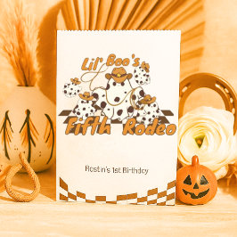 Sacolinha Aniversário do Padrão Verificado no Halloween do V