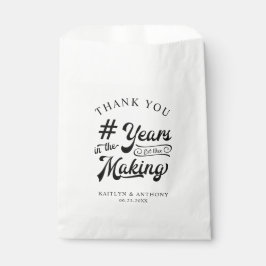 Sacolinha Aniversário Obrigado Anos no FAZER Negro