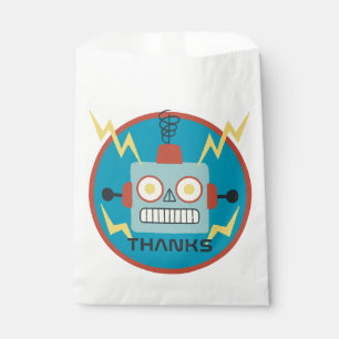 Sacolinha Antiguamente Brinquedo Robot Birthday