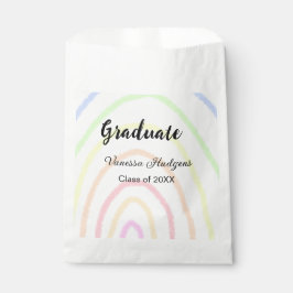 Sacolinha Apelido de graduação do arco-íris colorida, nome a