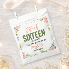 Sacolinha Aquarela Floral de Elegante 16