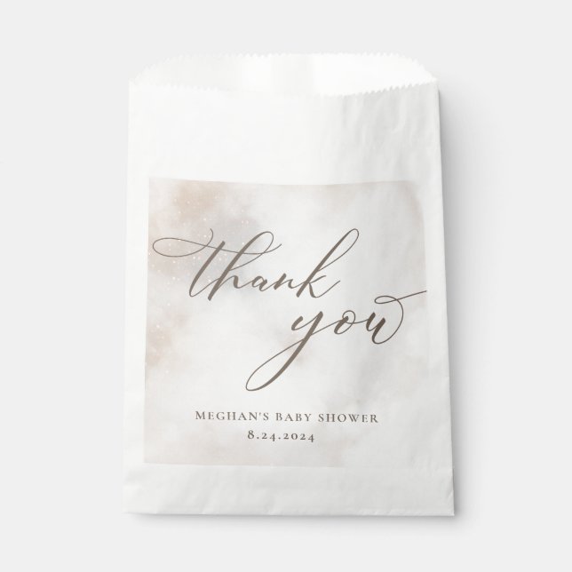 Sacolinha Aquarela no Chá de fraldas da Nuvem 9 (Frente)