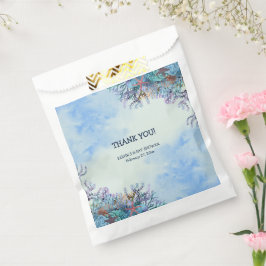 Sacolinha Aquarela sob o Chá de fraldas Maravilha