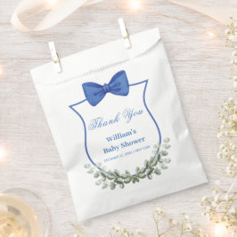 Sacolinha Arco Azul - Chá de fraldas Eucalyptus Crest Obriga