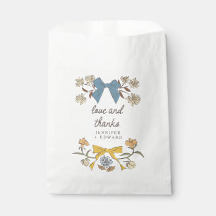 Sacolinha Arcos Amarelos Azuis e Boho Boho Casado