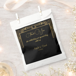 Sacolinha Art Deco Gatsby Wedding