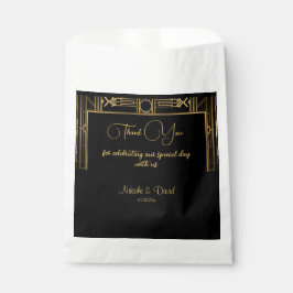 Sacolinha Art Deco Gatsby Wedding