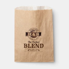 Sacolinha As Bolsas De Favor Do Café De Casamento Perfeito