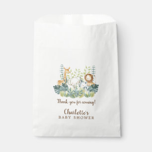 Sacolinha As bolsas do favor do chá de fraldas dos animais