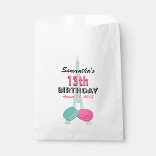 Sacolinha As bolsas do favor do deleite do feliz aniversario