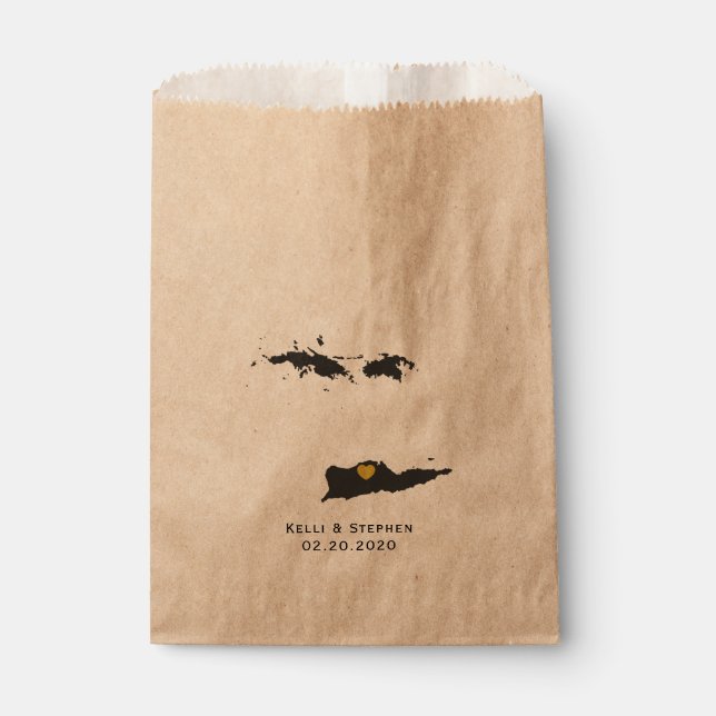 Sacolinha As Ilhas Virgens Favorecem Bolsas, Tratam Bolsas (Frente)