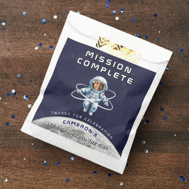 Sacolinha Astronaut Birthday Party 1st Trip Around the Sun