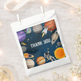 Sacolinha Astronauta Espacial Primeira Festa de aniversário