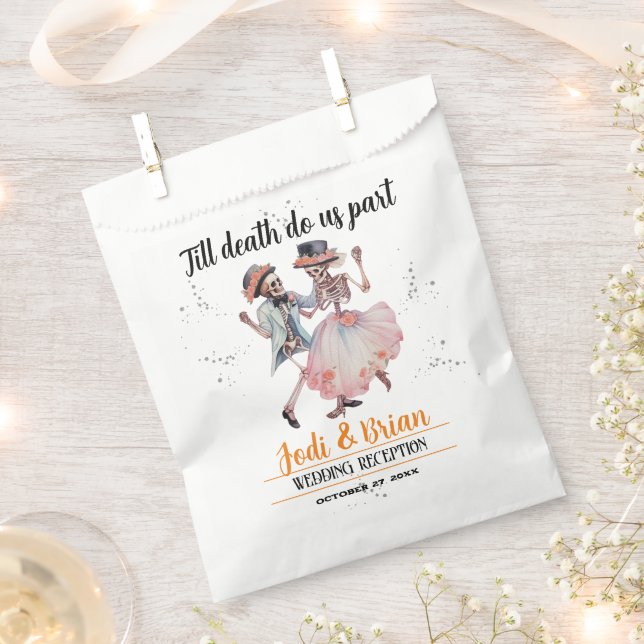 Sacolinha Até que a morte nos faça parte do casamento de Hal (Cortado)