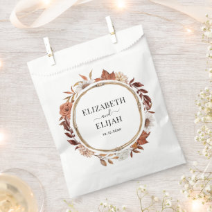 Sacolinha Autumn Fall Floral Terracotta Wedding