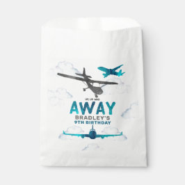 Sacolinha Aviação de avião em qualquer Festa de aniversário 