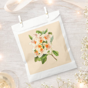 Sacolinha Azalea magnífica, laranja floral
