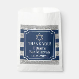 Sacolinha Azul, Cinza Strike Bar Mitzvah Obrigado