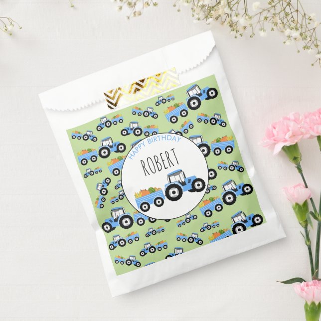 Sacolinha Azul-Trator Fazenda de Caminhão (Selado)