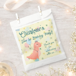 Sacolinha Baby Dino Festa de aniversário