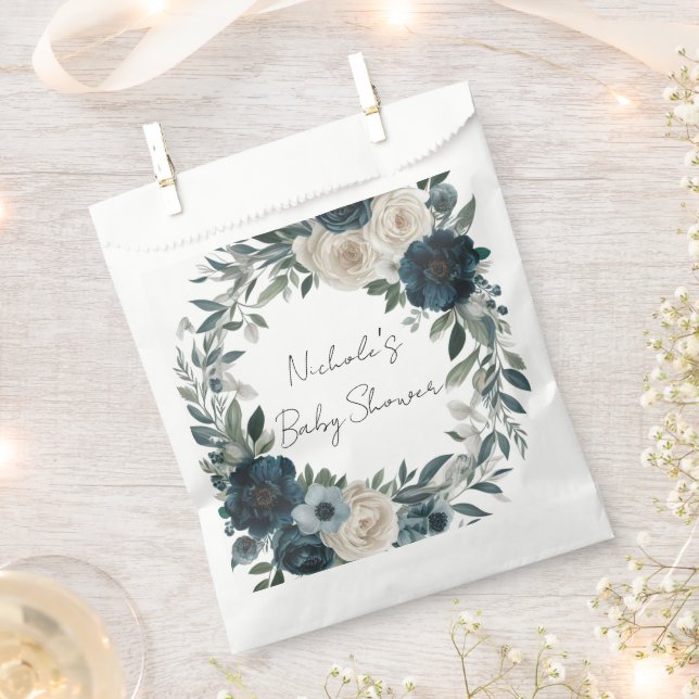 Sacolinha Baby In Bloom: Um Chá de fraldas inspirado no jard (Cortado)