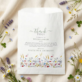 Sacolinha Baby in Bloom Wildflower Meadow Baby Shower