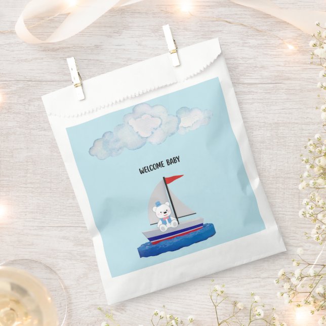 Sacolinha Baby Shower Favor Bags (Cortado)