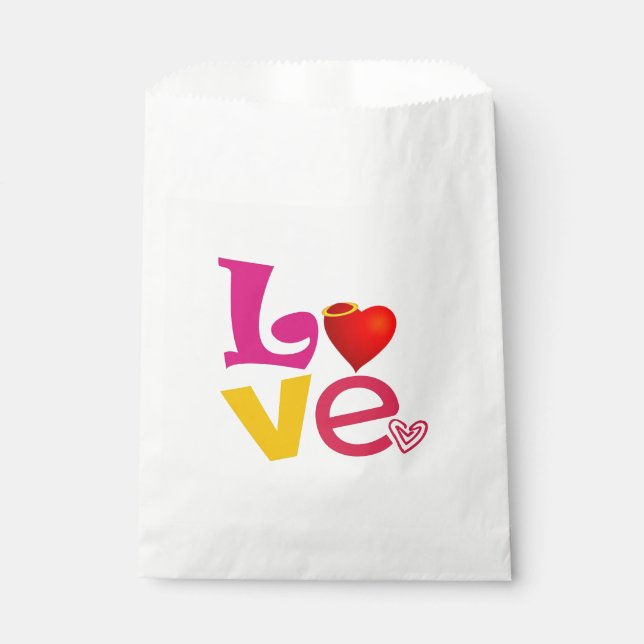 Sacolinha Bag de favor de AMOR (Frente)