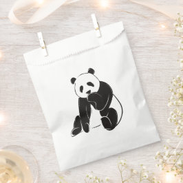 Sacolinha Bag de Favor de Panda Bonita