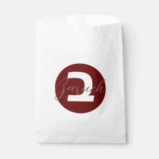 Sacolinha Bag de Favor de Parte de Upsherin Personalizada