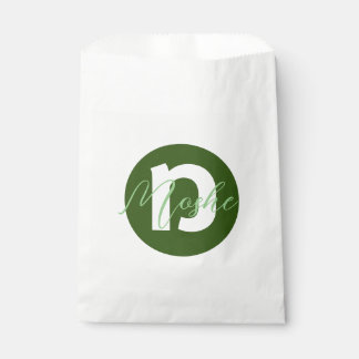 Sacolinha Bag de Favor de Parte de Upsherin Personalizada