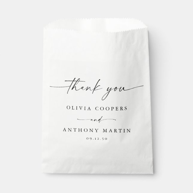 Sacolinha Bag de Favor do Casamento de Porcelana Azul (Frente)