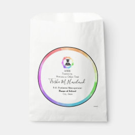 Sacolinha Bag de Goodie de Graduação Aquarelas HAMbyWG