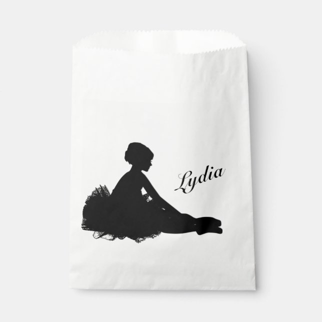 Sacolinha Bailarina Cansada Personalizada c/ Nome (Frente)