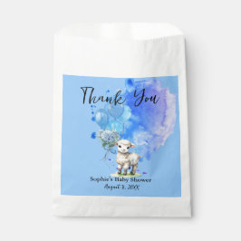 Sacolinha Balão de Hydrangea Azul, Pequeno Lambe