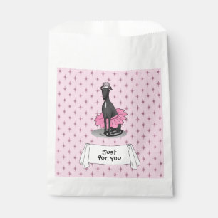 Sacolinha Balé Ballerina Princesa Greyhound Dog (preto)