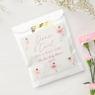 Sacolinha Balé rosa Dance e Twirl Ballerina