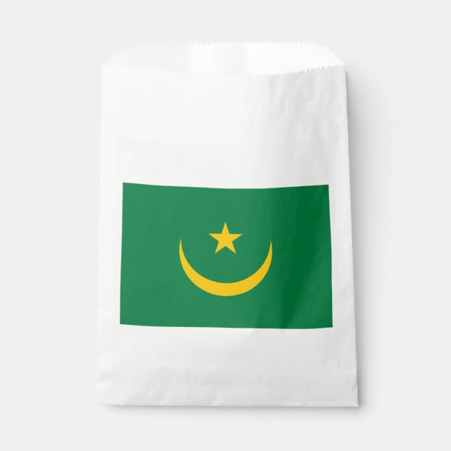 Sacolinha Bandeira Antiga da Mauritânia (Frente)