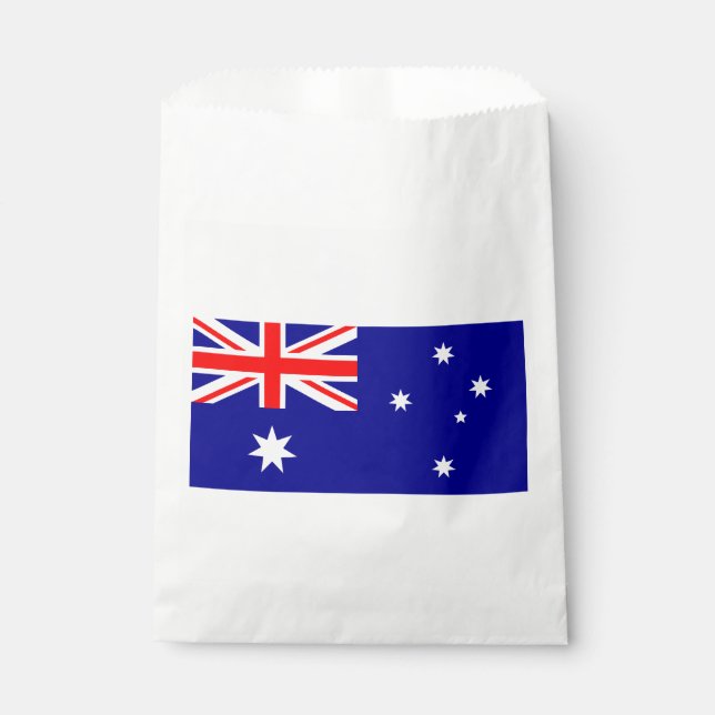Sacolinha Bandeira Australiana Patriótica (Frente)