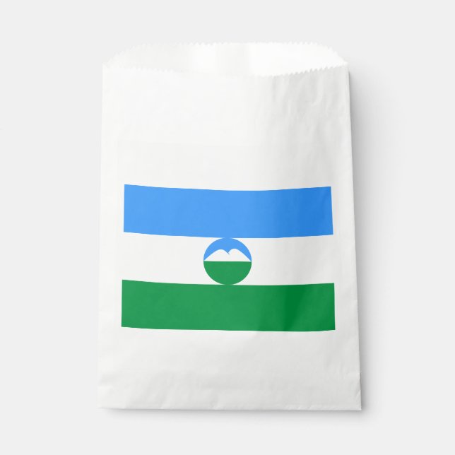Sacolinha Bandeira da Cabárdia-Balcária (Frente)