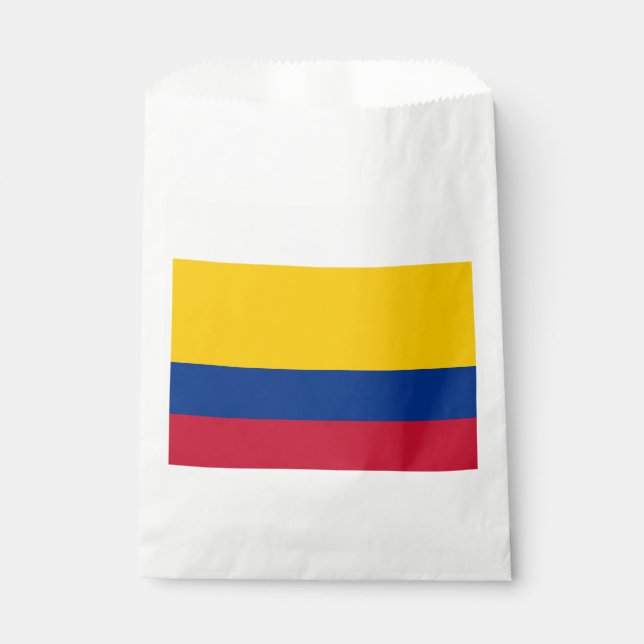 Sacolinha Bandeira da Colômbia (Frente)