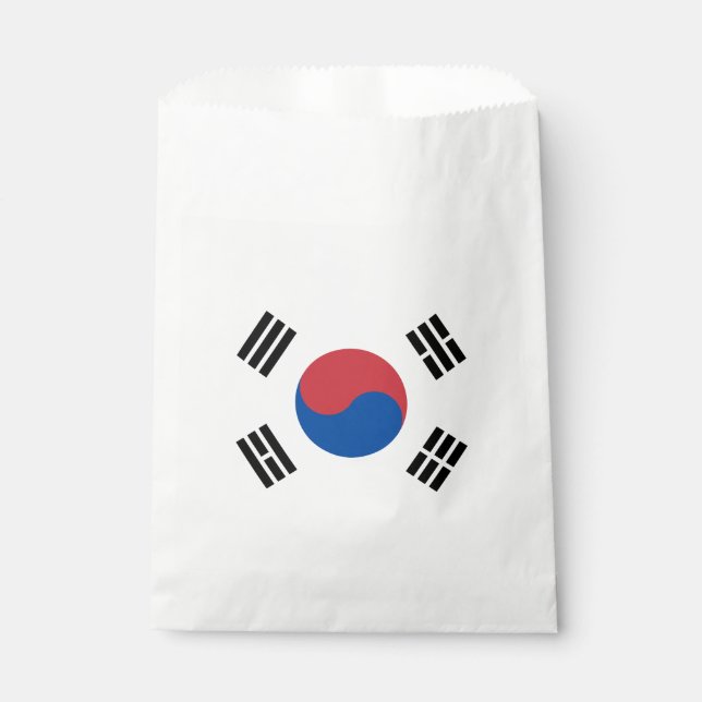 Sacolinha Bandeira da Coreia do Sul (Frente)