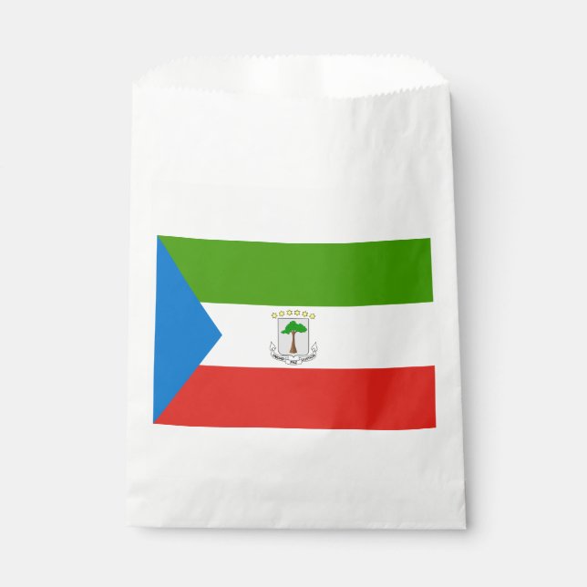 Sacolinha Bandeira da Guiné Equatorial (Frente)