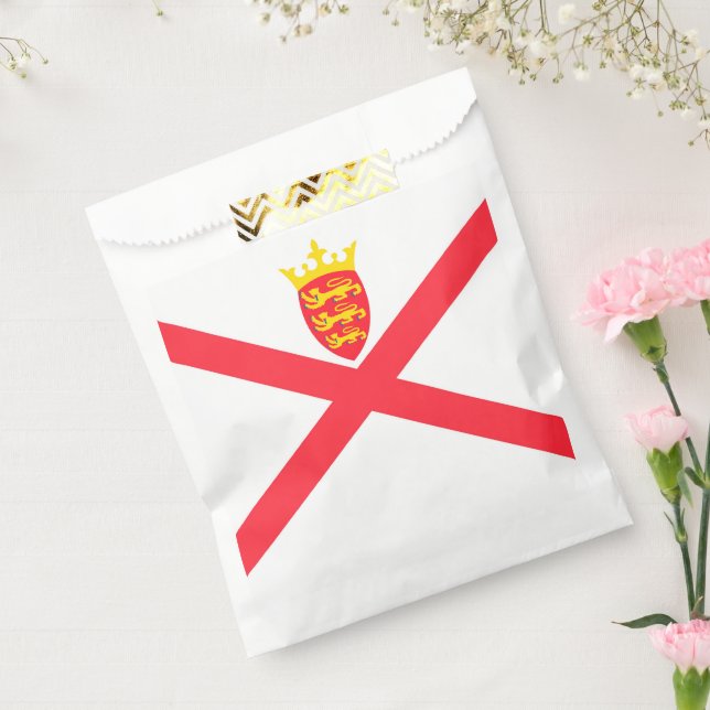 Sacolinha bandeira da Ilha de Jersey (Selado)