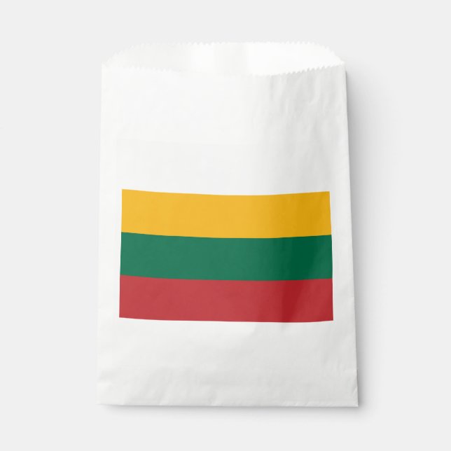 Sacolinha Bandeira da Lituânia (Frente)