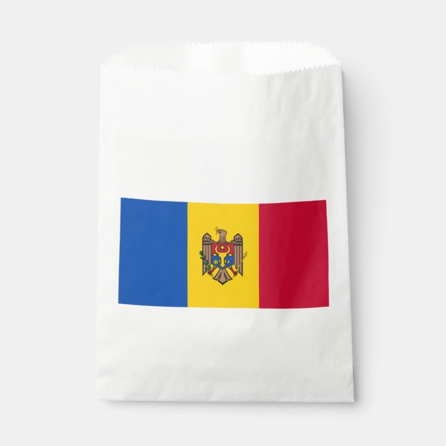 Sacolinha Bandeira da Moldávia (Frente)