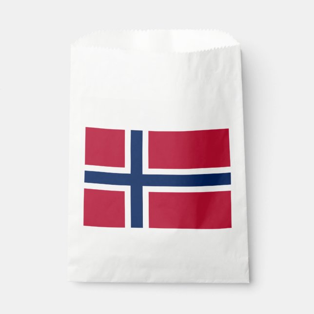 Sacolinha Bandeira da Noruega (Frente)