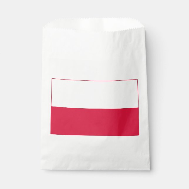 Sacolinha Bandeira da Polônia (Frente)