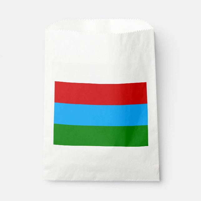 Sacolinha Bandeira da República da Carélia (Frente)